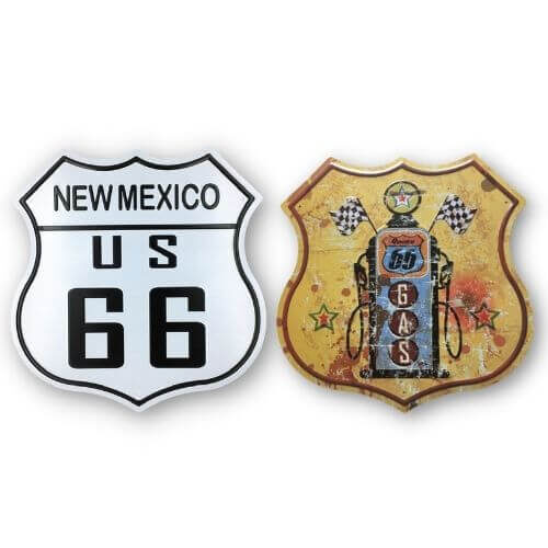 Route 66 Road Sign Us New Mexico Tin Sign Wholesale