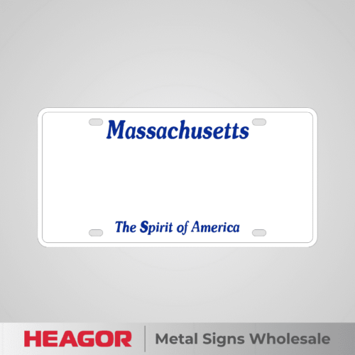 massachusetts car plate blank plate for sale