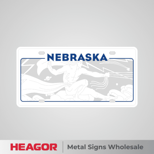 neberaska custom car tag