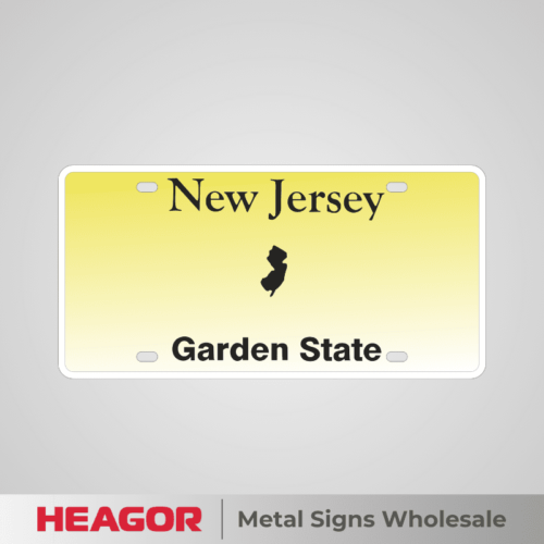 new jersey license plate